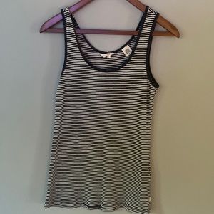 Levi’s Black/White Striped Tank Top